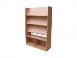 Стеллаж "Книголюб" 650*420*850 Полностью цветной