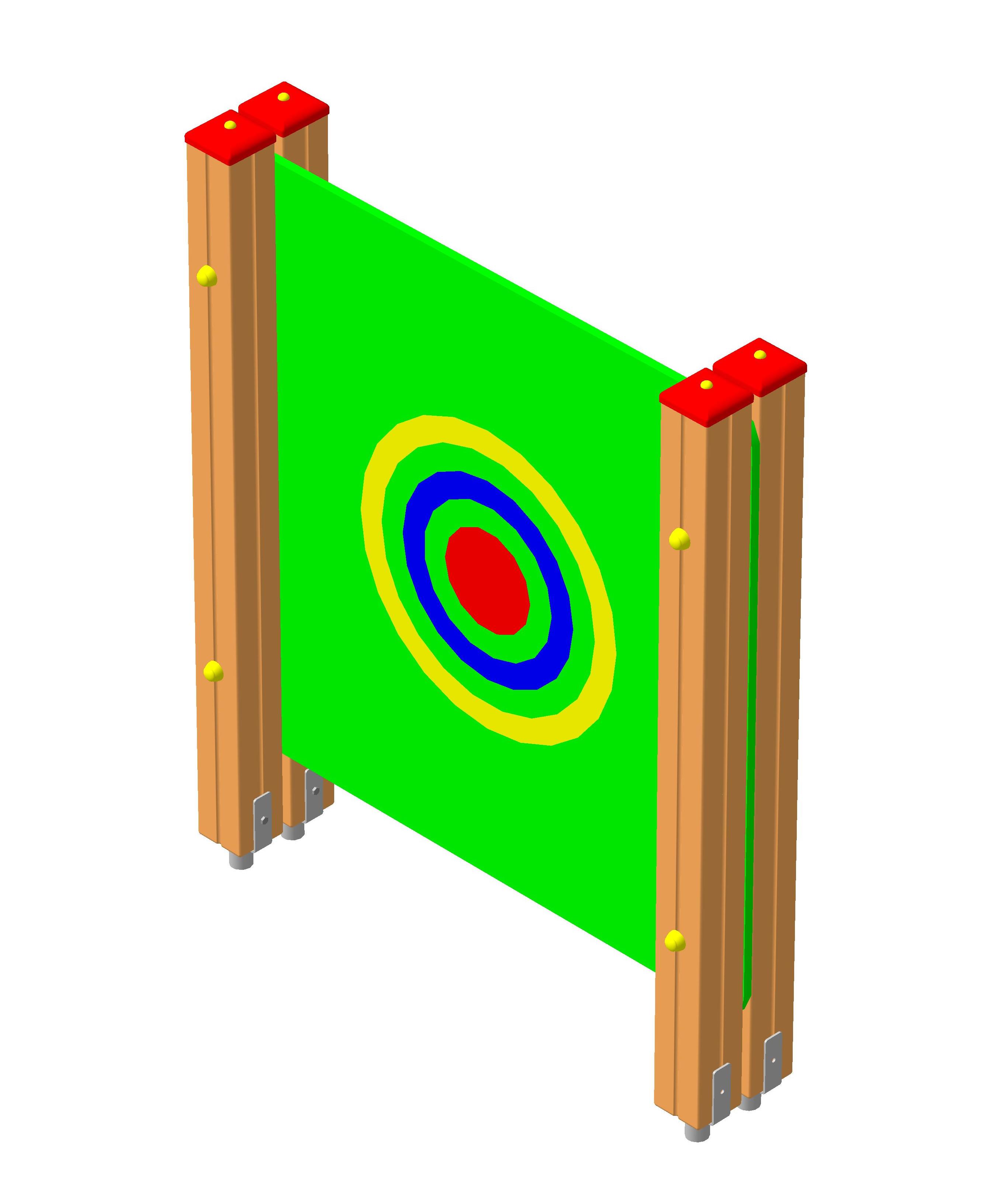 Стенка для метания 1200х230х1500 
