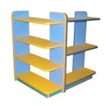 Стеллаж "Лабиринт" 750х350х1000 Полностью цветной