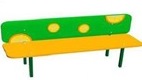 Скамейка детская «Апельсин» 1250х370мм Н=700мм 