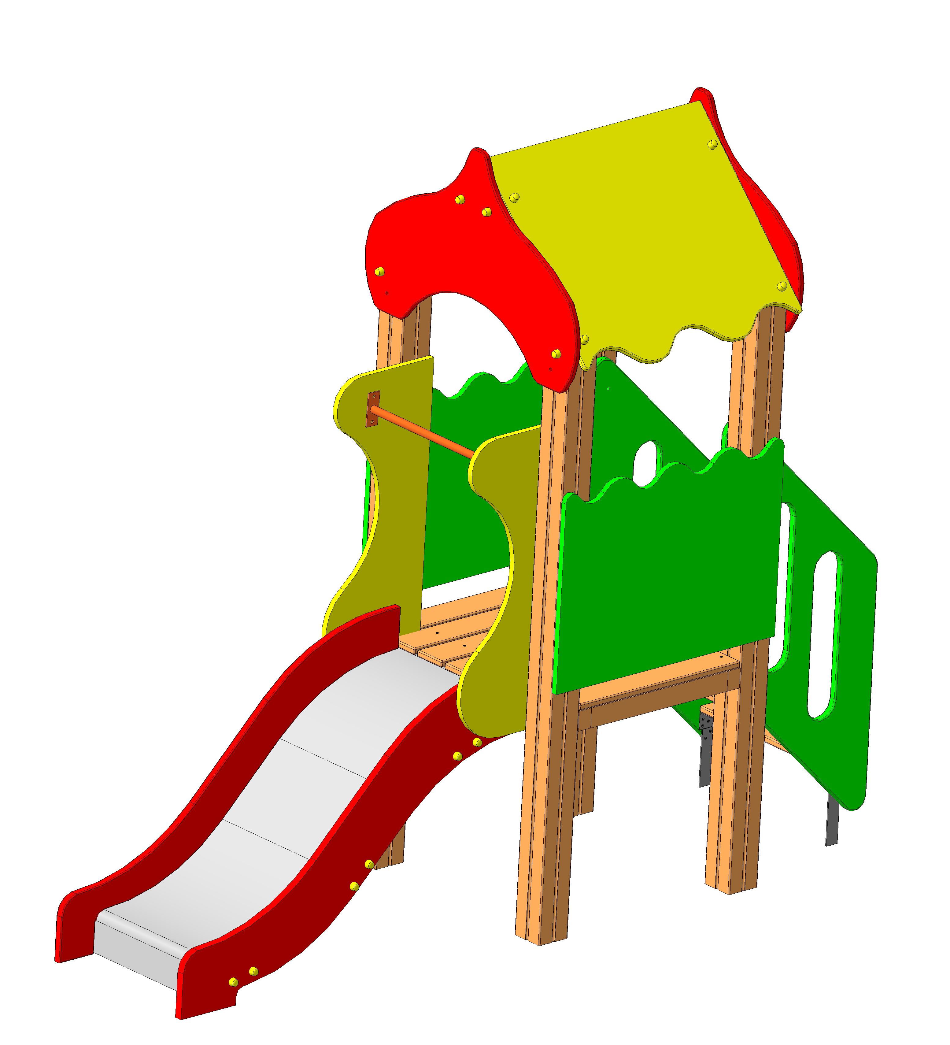 ДИК  "Выставочный "  2480х985х2240 Горка 700