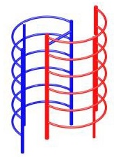 Рукоход Полукруг 1400х1100х2500