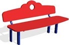 Скамейка детская-1  1250х370мм Н=800мм