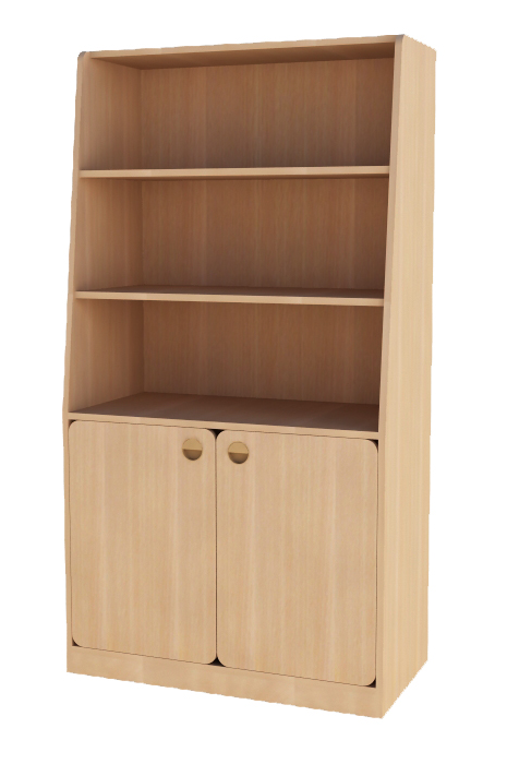Шкаф для игрушек 800*400*1500 Бук