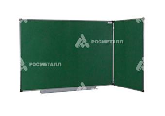 Доска настенная 2-элементная ДК-22к (л), 225*100 мел/маркер левая