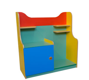 Стеллаж "спорт" 1010х420х1050 Полностью цветной