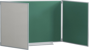 Доска настенная 3-элементная ДН-31К, 200*75 мел / маркер