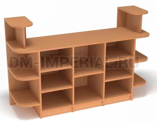 Уголок природы "Пирамида" 1400х400х900 Цветной фасад