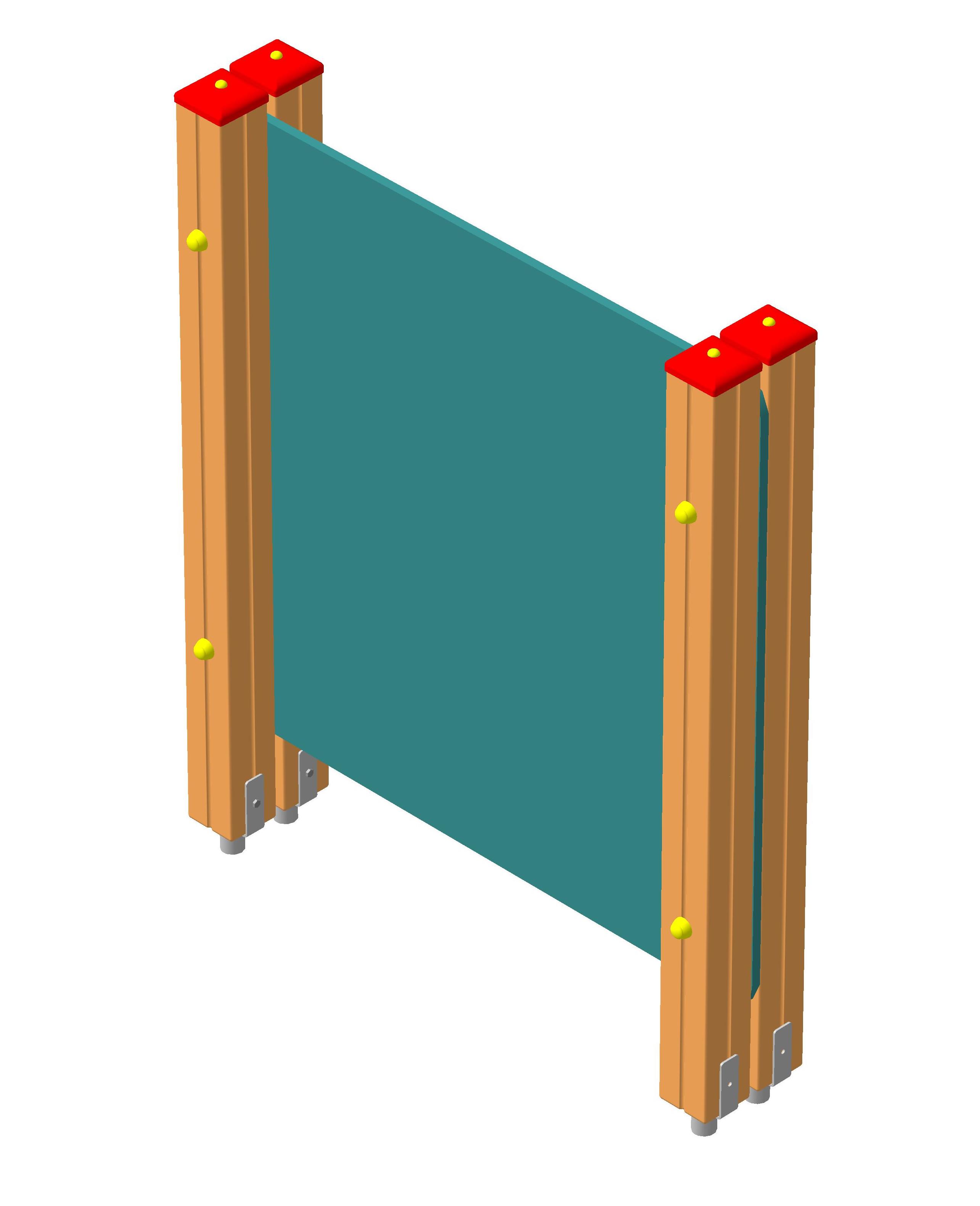 Стенка для рисования 1200х230х1500