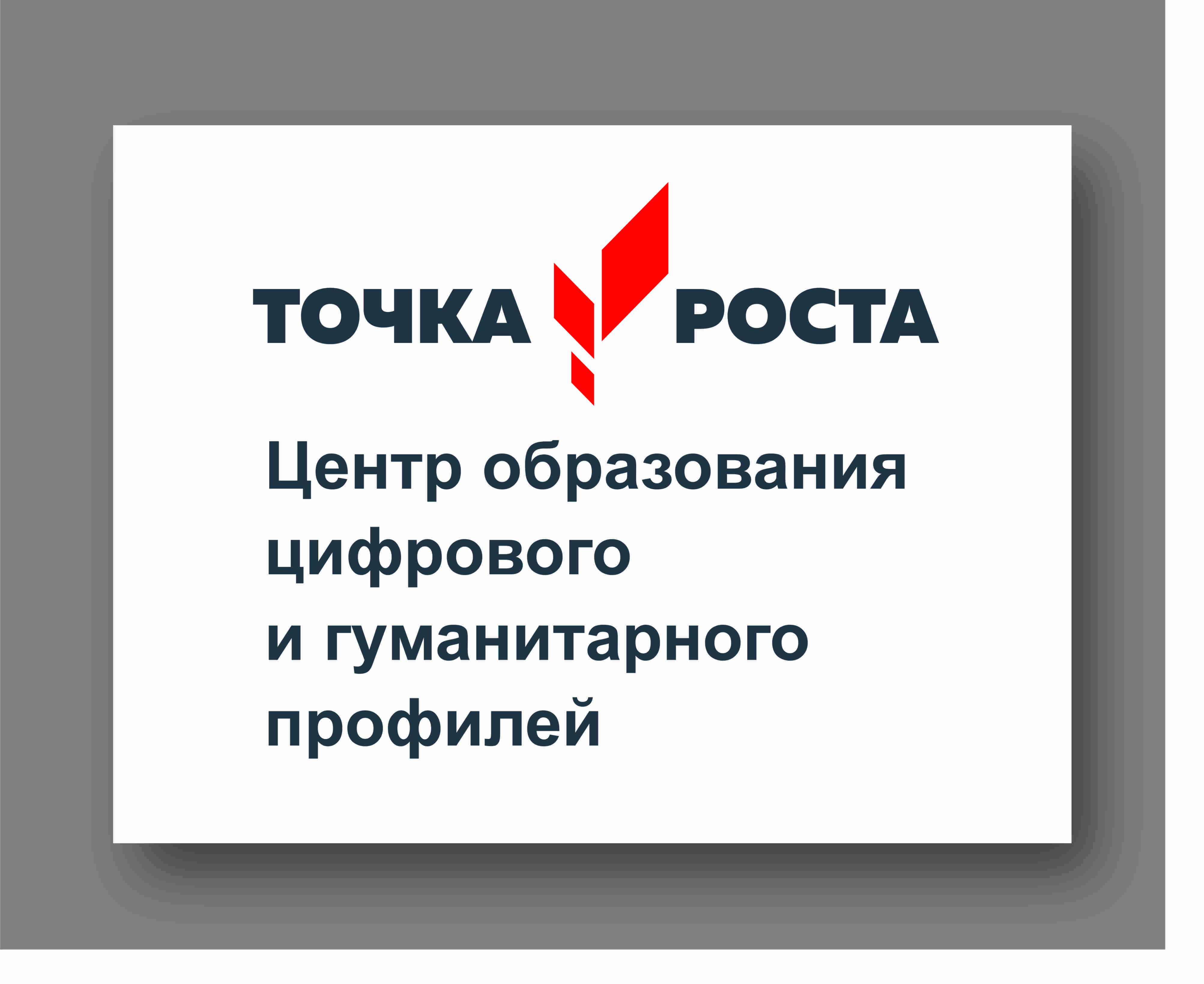 Вывеска 0,8х0,6 м "Точка роста"