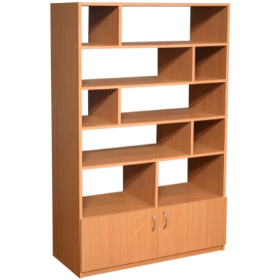 Стеллаж "Ступенька" 900х400х2000 Бук