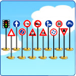 Комплект знаков дорожного движения, Д-161 