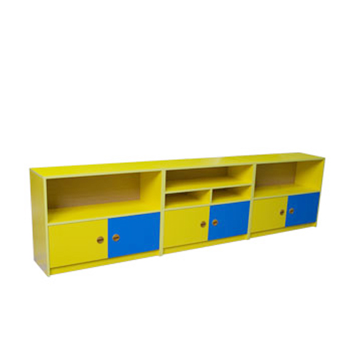 Набор стеллажей "Малыш" Полностью цветной 2700х340х700