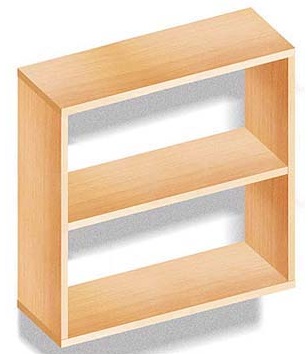 Полка подвесная 840*300*680мм