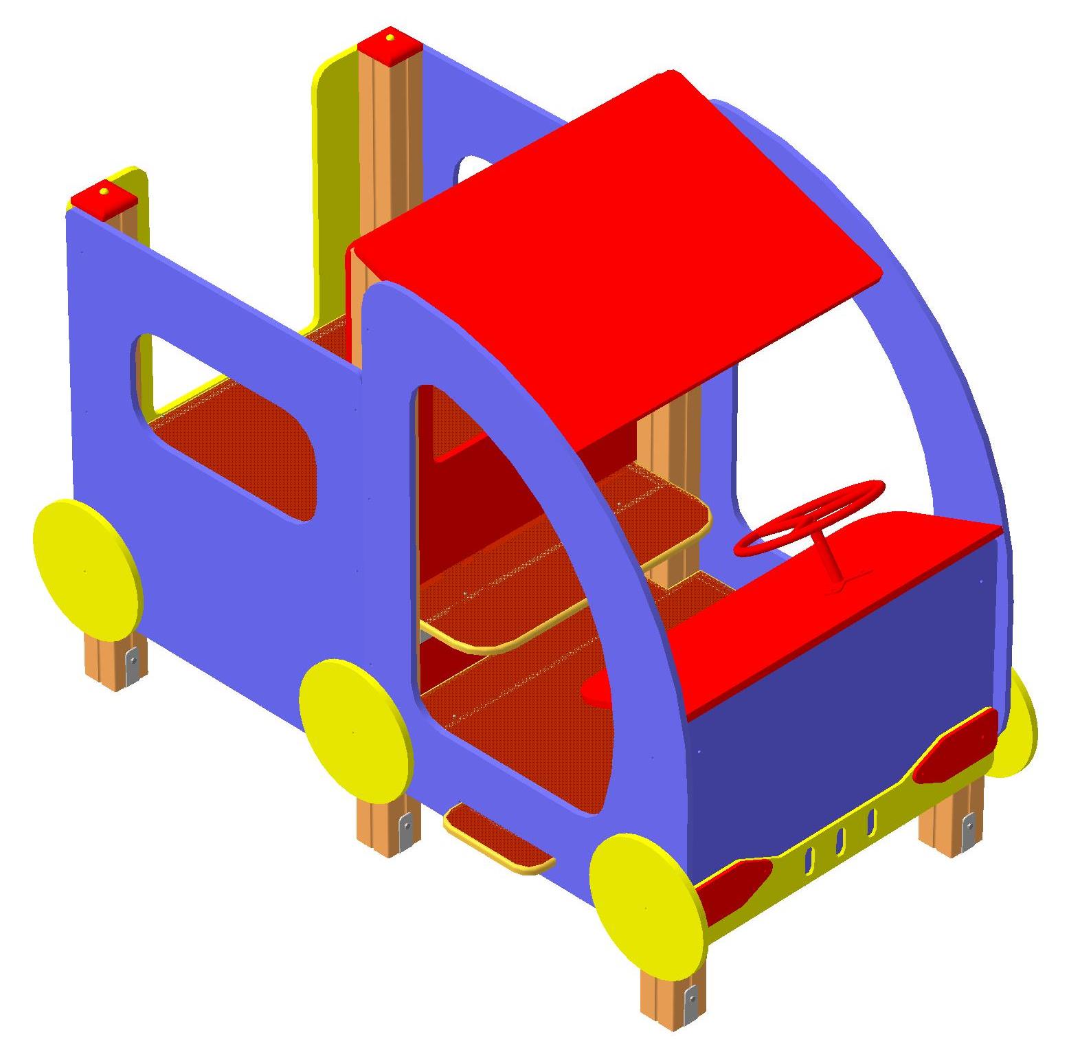 Машина без горки  2130х1070х1620