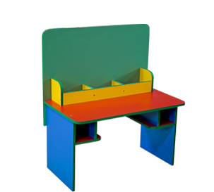 Уголок игровой "Умелые ручки" 840х420х1200 Полностью цветной