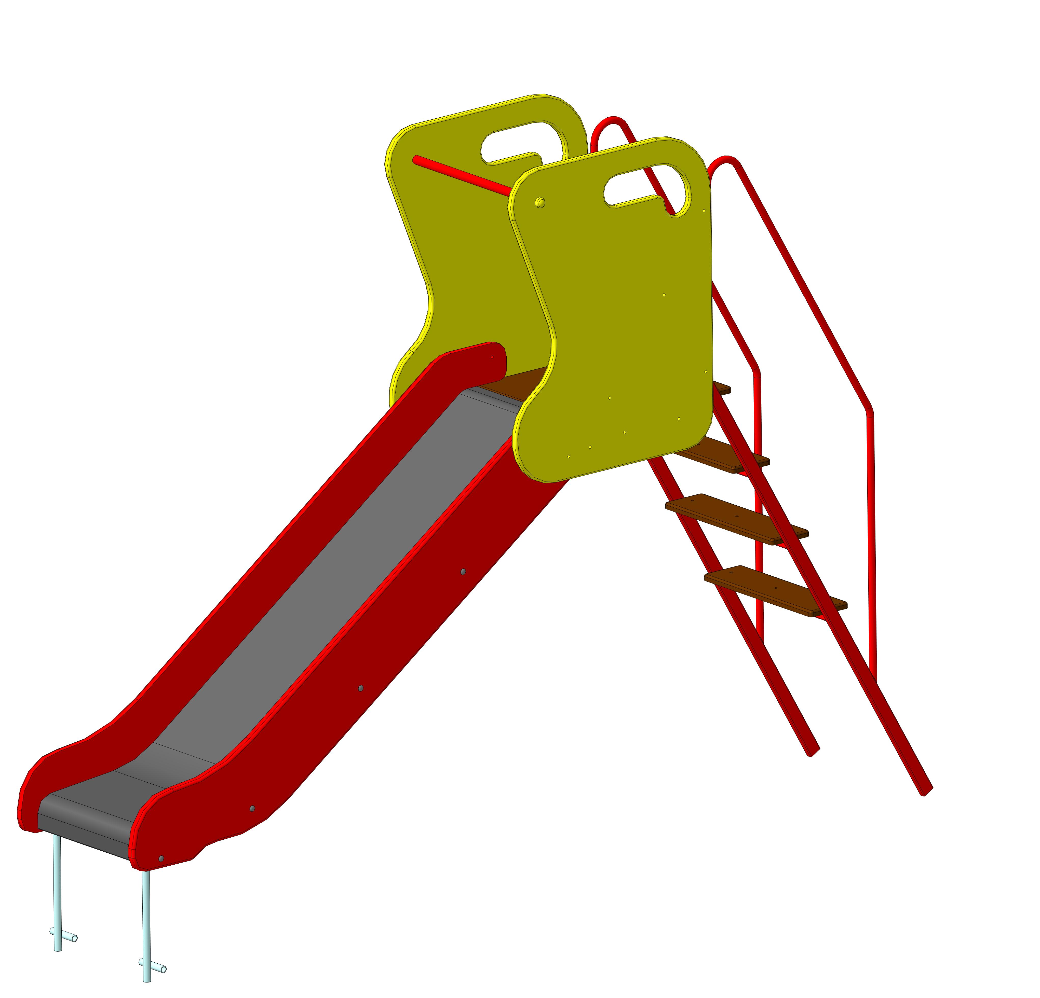 Горка 2750х590х1810/1000 ГД -24