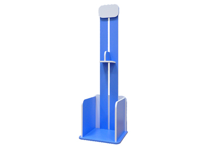 Ростомер игровой мебели «Поликлиника»420х420х1405 мм