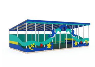 Детский теневой навес "Дельфинчик"