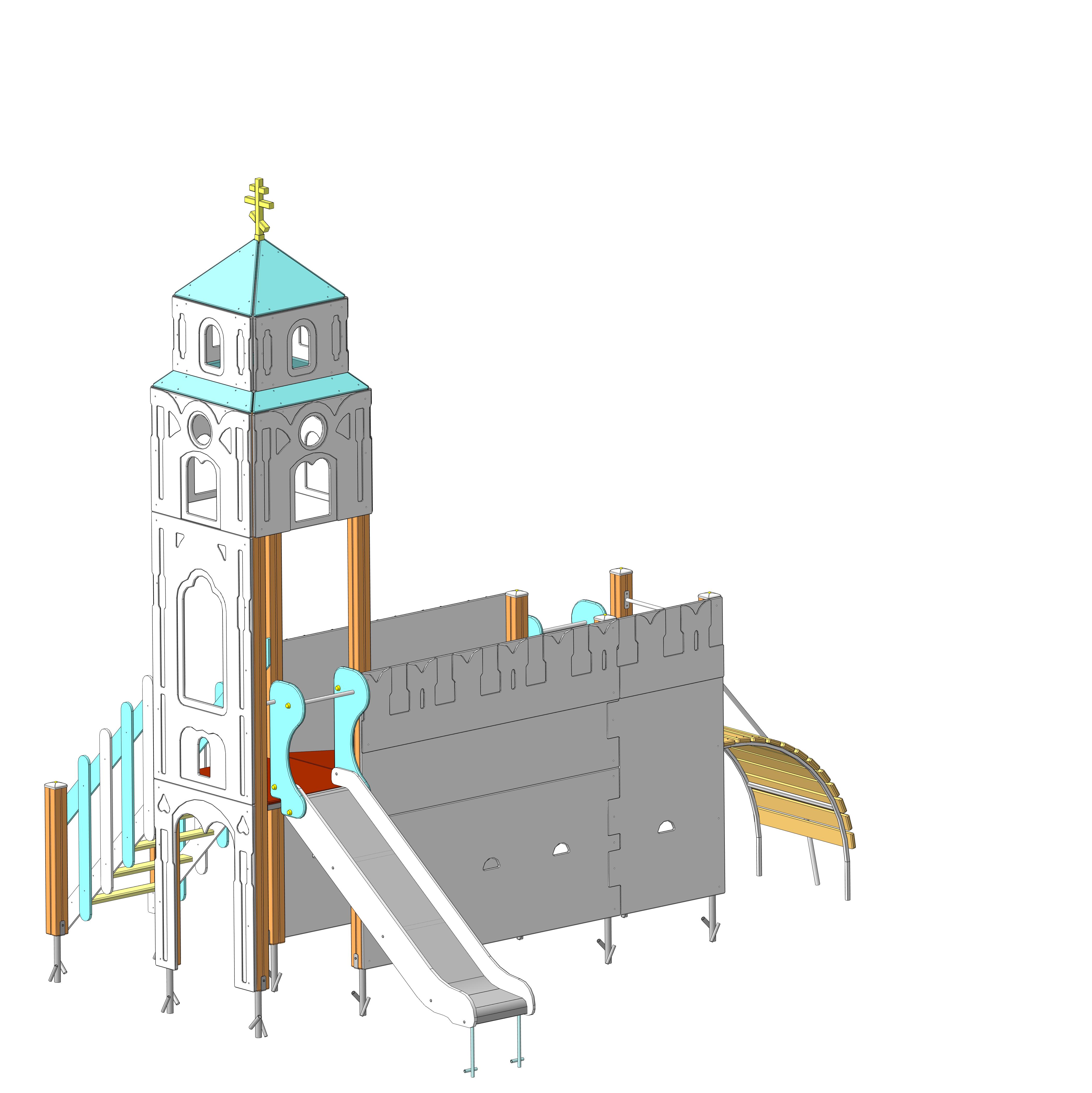ДИК «Астраханский кремль» 7240х6405х3950мм