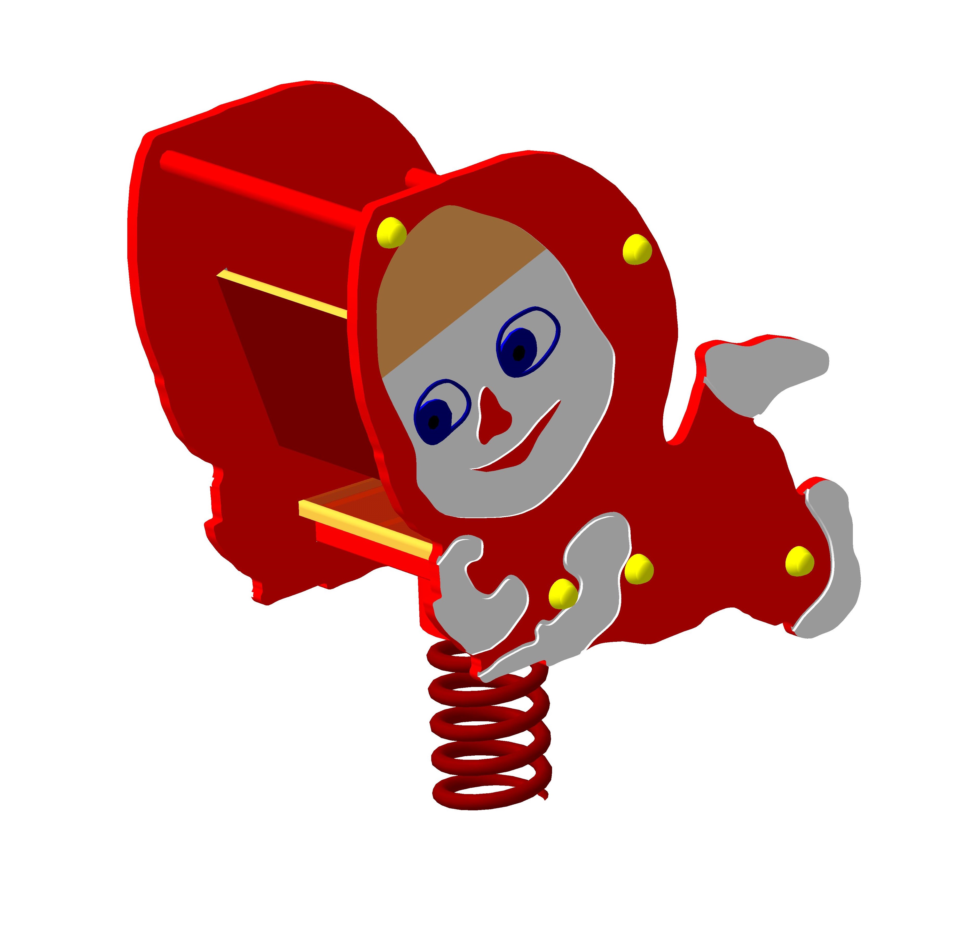 Качалка на пружине «Машенька» 780х450х900