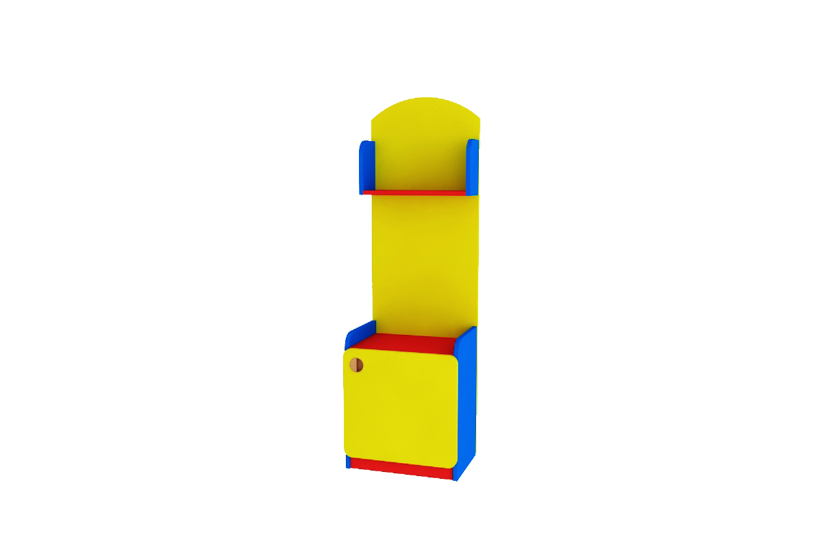 Уголок дежурного 420*300*1350 Полностью цветной