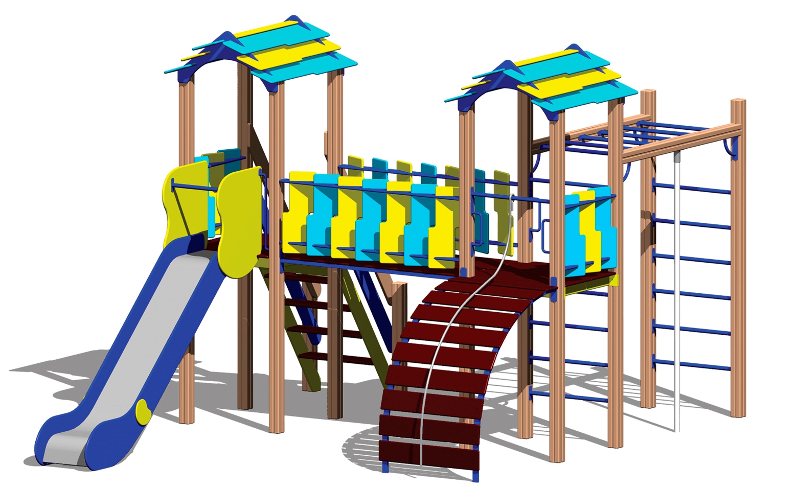 ДИК " Пляж-2"  5480х3920х3030   горка 1500
