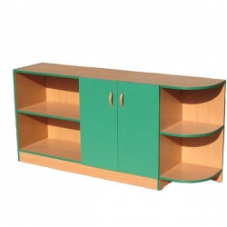 Стеллаж "Маугли" 1500х350х700 Цветной фасад