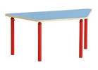 Стол трапециевидный, регулируемый по высоте "Синий"