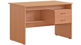 Стол с подвесной тумбой (для преподавателя), 120*60*70