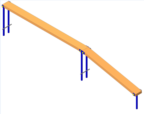 Бум бревно 3000*180*300   1 ско