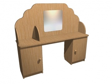 Уголок "Логопед" 1200х300х1000 Бук