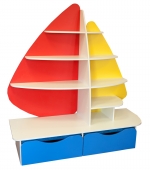 Стеллаж «Яхта» 1522 х534х 1599мм