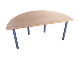 Стол полукруглый, регулируемый по высоте "Бук"
