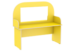 Стол дидактический для логопеда 1200x426x1100, желтый 