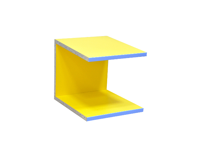 Сцепка вагонов 250х295х266мм Цвет: Cочетание желтого и синего