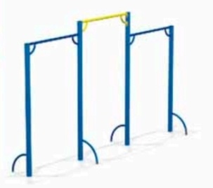 Турник тройной 3820х1300х2000