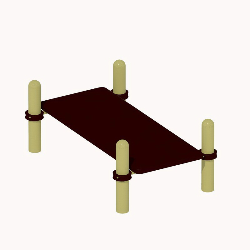 Лавка для физических упражнений ФСФ18мм черная