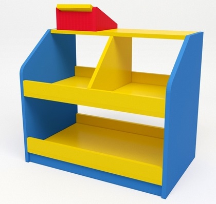 Уголок «Магазин» с кассой 650*400*676 Полностью цветной