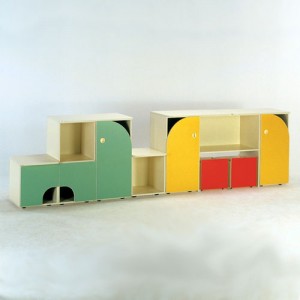 Стеллаж "Грузовик" 2400х300х670 Полностью цветной