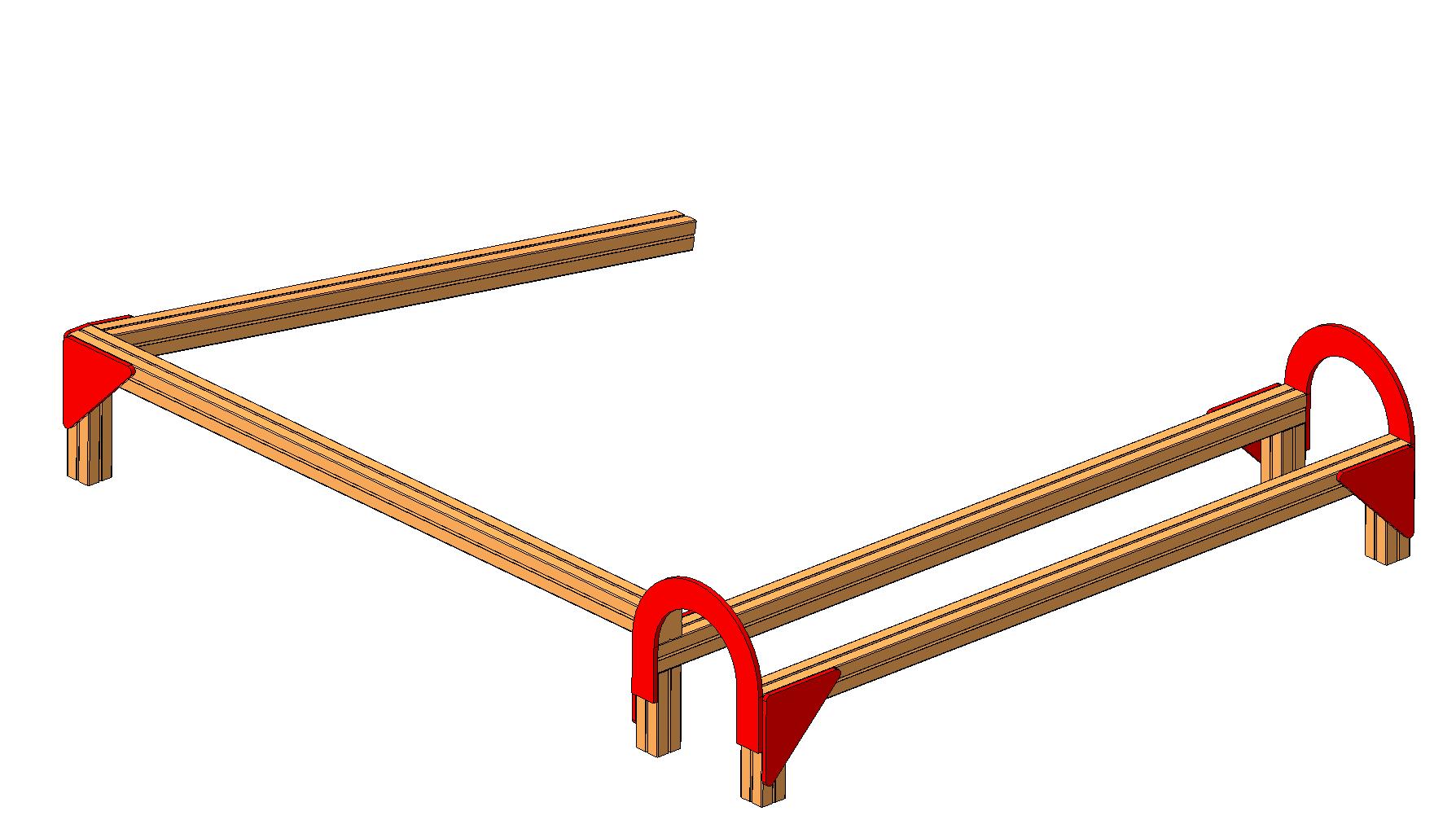 Бум двойной с арками 3450х3200х700\400