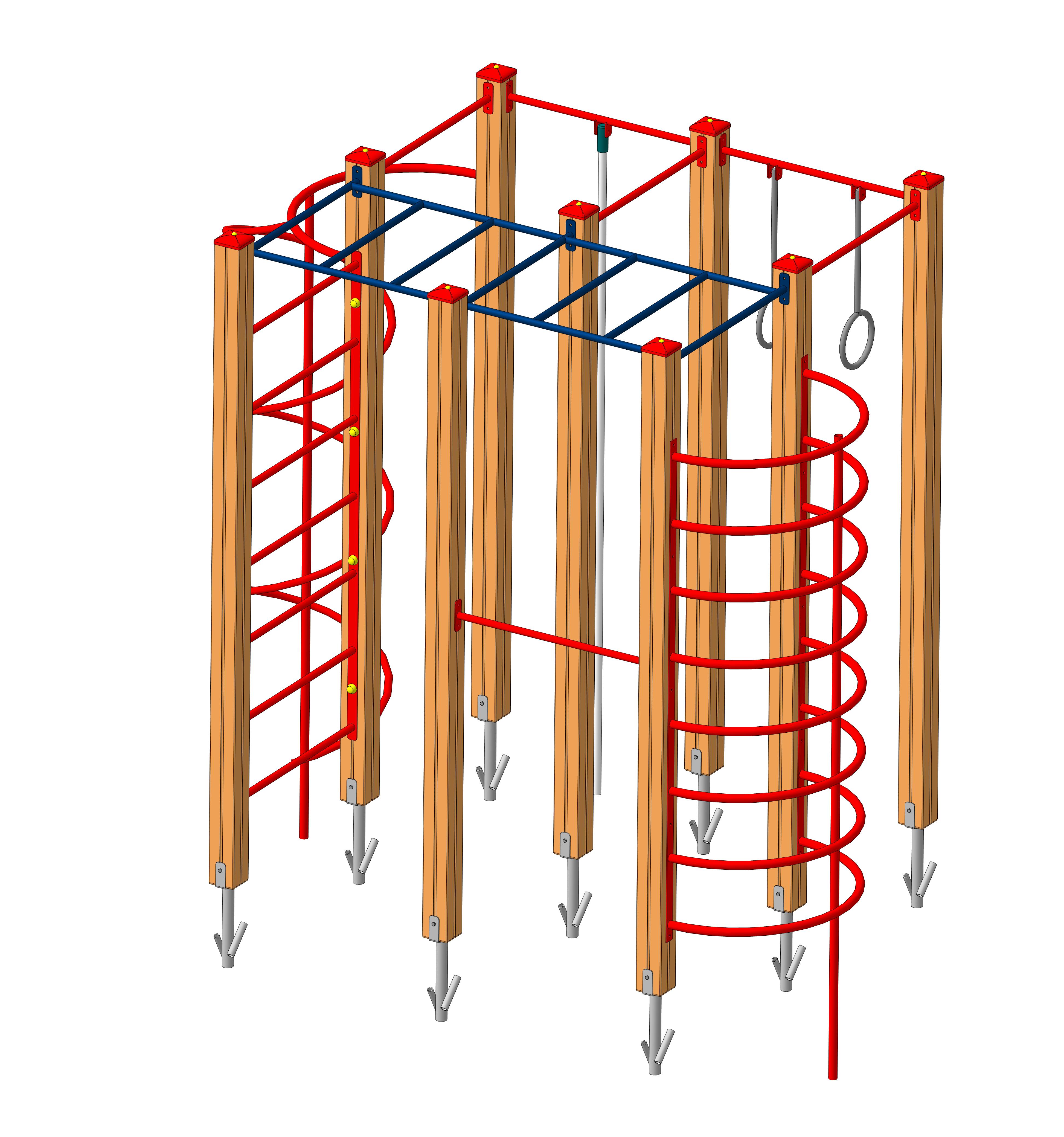 Спортивный комплекс №2  3240х1910х2500