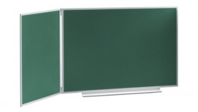 Доска настенная 2-элементная ДН-22М (л), 225*100 мел левая