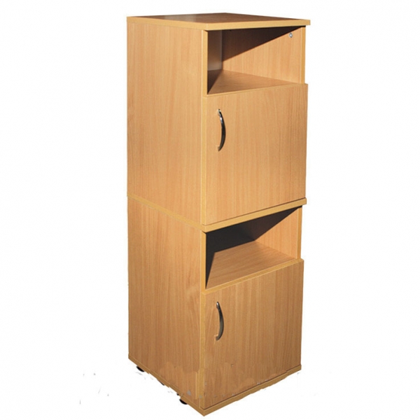 Тумбочка 2-яруснаяс дверцей и нишей (404х404х1138мм)