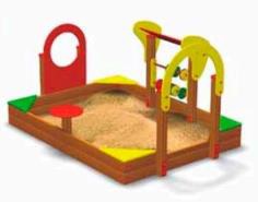 Песочный дворик "Крепость-1" 1800х2600х200/1500