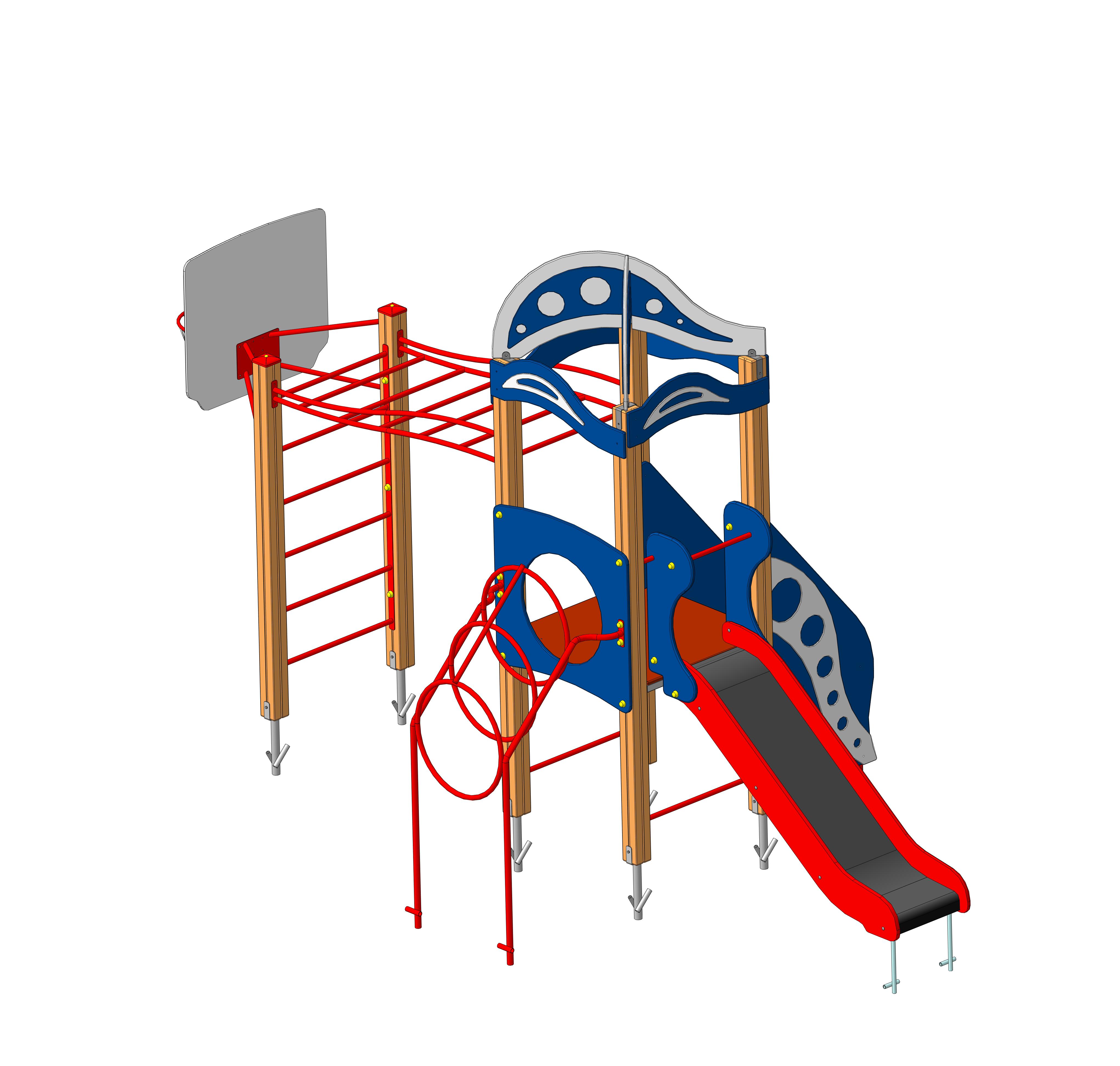 ДИК Городок "Морская волна" 5500х2600х3150мм