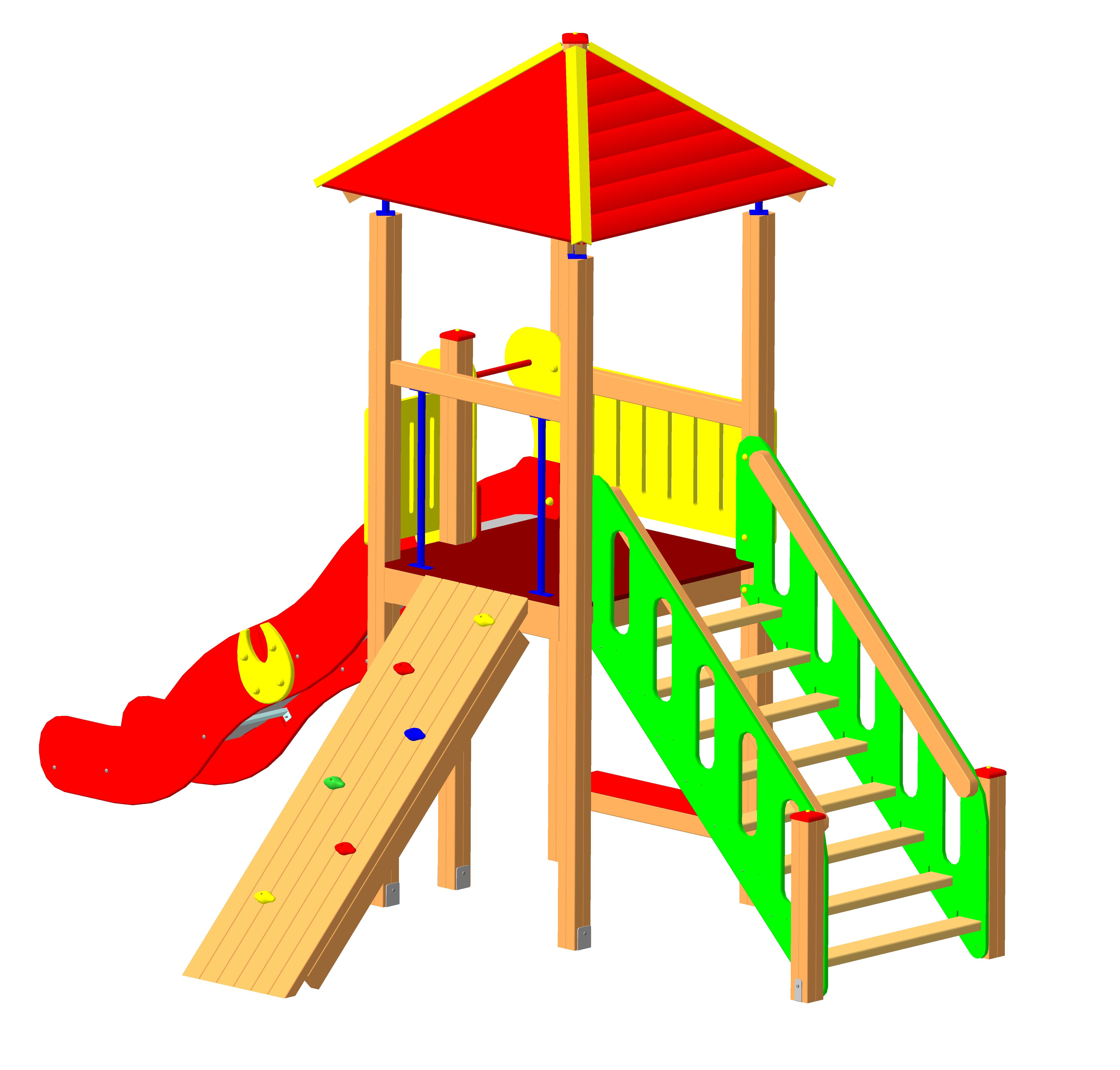 ДИК " Русь-2" 5050х2900х3782   Горка 1500