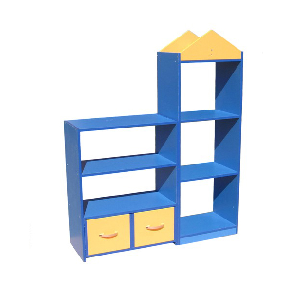 Стеллаж "Маячок" 1200х350х1500 Полностью цветной