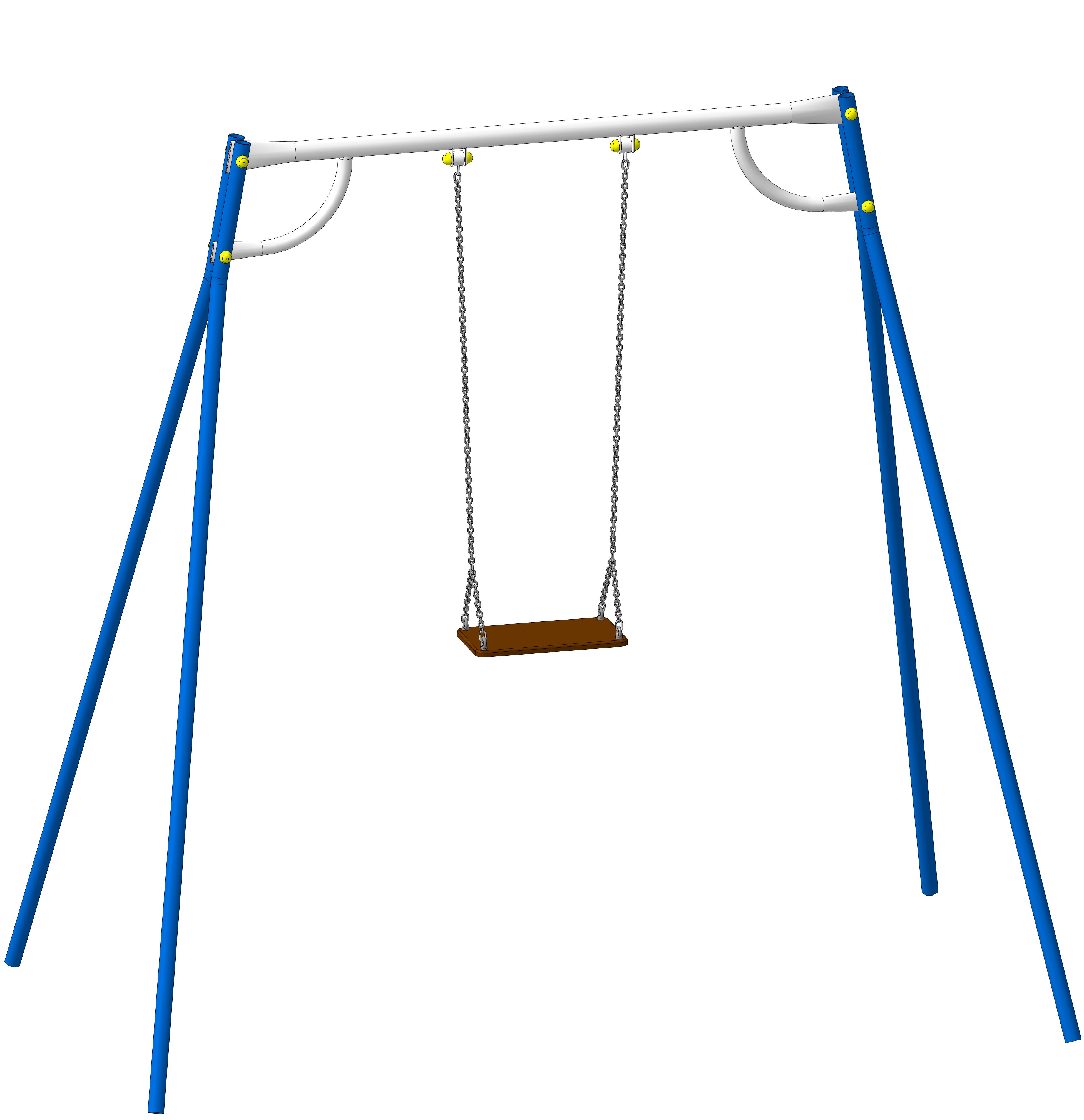 Качели "Радуга" 1310*2600*2180