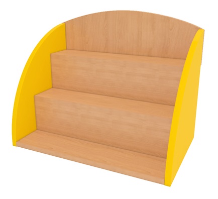 Полка для поделок 500*316*400 Цветной фасад